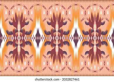 patrón geométrico étnico de ikat diseño tradicional oriental. el estilo de bordado abstracto tribal en fondo rosado incluye havajo, azteca, boho, grunge, maya y peruano. vector sin fisuras.