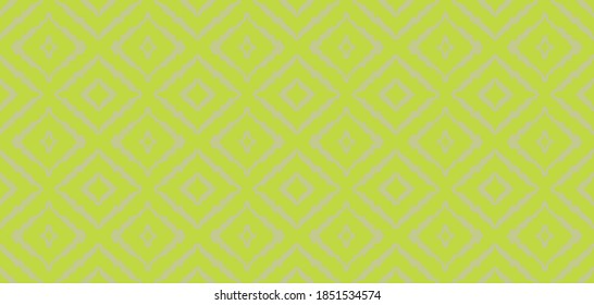 Ikat geometric folklore ornament with diamonds. Tribal ethnic vector texture. Seamless striped pattern in Aztec style. Folk embroidery. Indian, Scandinavian, Gypsy, Mexican, African rug.
