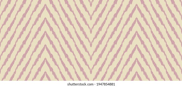Ikat geometric folklore ornament with diamonds. Tribal ethnic vector texture. Seamless striped pattern in Aztec style. Folk embroidery. Indian, Scandinavian, Gypsy, Mexican, African rug.