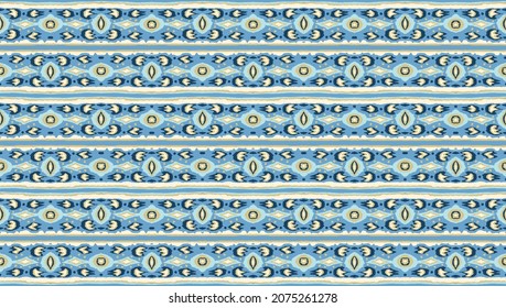 Ikat geometric folklore ornament with diamonds. Tribal ethnic vector texture. Seamless striped pattern in Aztec style. Folk embroidery. Indian, Scandinavian, Gypsy, Mexican, African rug.