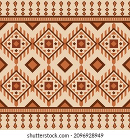 Ikat geometric folklore ornament with diamonds. Tribal ethnic vector texture. Seamless striped pattern in Aztec style. Folk embroidery. Indian, Scandinavian, rug.,thai, traditiona,tribal,