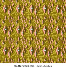 Ikat geometric folklore ornament with diamonds. Tribal ethnic vector texture. Seamless striped pattern in Aztec style. Folk embroidery. Indian, Scandinavian, Gypsy, Mexican, African rug.