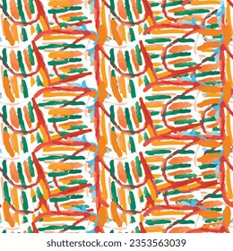 Ikat geometric folklore ornament with diamonds. Tribal ethnic vector texture. Seamless striped pattern in Aztec style. Folk embroidery. Indian, Scandinavian, Gypsy, Mexican, African rug.