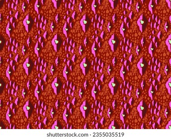 Ikat geometric folklore ornament with diamonds. Tribal ethnic vector texture. Seamless striped pattern in Aztec style. Folk embroidery. Indian, Scandinavian, Gypsy, Mexican, African rug.