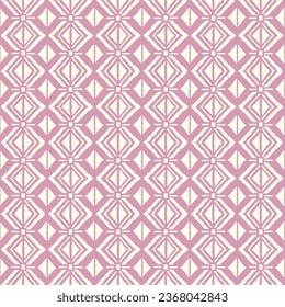 Ikat geometric folklore ornament with diamonds. Tribal ethnic vector texture. Seamless striped pattern in Aztec style. Folk embroidery. Indian, Scandinavian, Gypsy, Mexican, African rug.