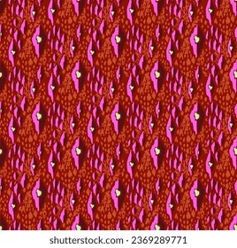 Ikat geometric folklore ornament with diamonds. Tribal ethnic vector texture. Seamless striped pattern in Aztec style. Folk embroidery. Indian, Scandinavian, Gypsy, Mexican, African rug.