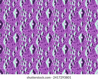 Ikat geometric folklore ornament with diamonds. Tribal ethnic vector texture. Seamless striped pattern in Aztec style. Folk embroidery. Indian, Scandinavian, Gypsy, Mexican, African rug.