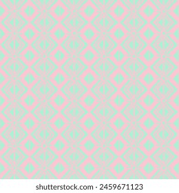 Ikat geometric folklore ornament with diamonds. Tribal ethnic vector texture. Seamless striped pattern in Aztec style. Folk embroidery. Indian, Scandinavian, Gypsy, Mexican, African rug.