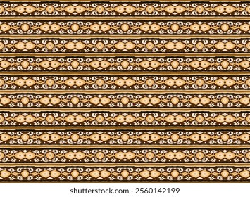 Ikat geometric folklore ornament with diamonds. Tribal ethnic vector texture. Seamless striped pattern in Aztec style. Folk embroidery. Indian, Scandinavian, Gypsy, Mexican, African rug.