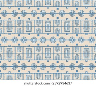 Ikat geometric folklore ornament with diamonds. Tribal ethnic vector texture. Seamless striped pattern in Aztec style. Folk embroidery. Indian, Scandinavian, Gypsy, Mexican, African rug.