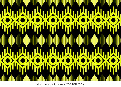Ikat geometric folklore ornament. ethnic vector pattern.Seamless pattern in Aztec style. Pattern for fashion, cloth.
