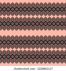 Ikat geometric folklore ornament. Ethnic Ikat pattern. Abstract beautiful art. Tribal ethnic texture. Spanish motif on the carpet. Aztec style. Indian rug. Gypsy, Mexican embroidery.