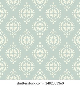 Ikat geometric folklore ornament. Oriental vector damask pattern. Ancient art of Arabesque. Tribal ethnic texture. Spanish motif on the carpet. Aztec style. Indian rug. Gypsy, Mexican embroidery.O