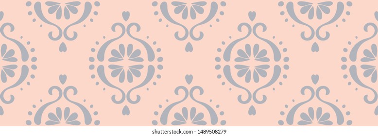 Ikat geometric folklore ornament. Oriental vector damask pattern. Ancient art of Arabesque. Tribal ethnic texture. Spanish motif on the carpet. Aztec style. Indian rug. Gypsy, Mexican embroidery.O