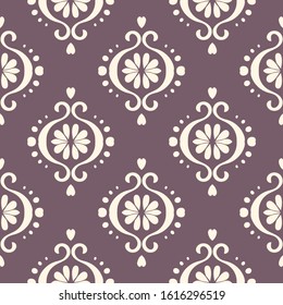 Ikat geometric folklore ornament. Oriental vector damask pattern. Ancient art of Arabesque. Tribal ethnic texture. Spanish motif on the carpet. Aztec style. Indian rug. Gypsy, Mexican embroidery.O