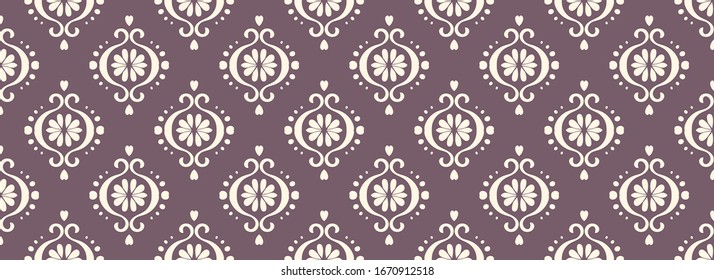Ikat geometric folklore ornament. Oriental vector damask pattern. Ancient art of Arabesque. Tribal ethnic texture. Spanish motif on the carpet. Aztec style. Indian rug. Gypsy, Mexican embroidery.O