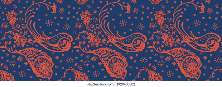Ikat geometric folklore ornament. Oriental vector damask pattern. Ancient art of Arabesque. Tribal ethnic texture. Spanish motif on the carpet. Aztec style. Indian rug. Gypsy, Mexican embroidery.