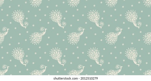Ikat geometric folklore ornament. Oriental vector damask pattern. Ancient art of Arabesque. Tribal ethnic texture. Spanish motif on the carpet. Aztec style. Indian rug. Gypsy, Mexican embroidery.