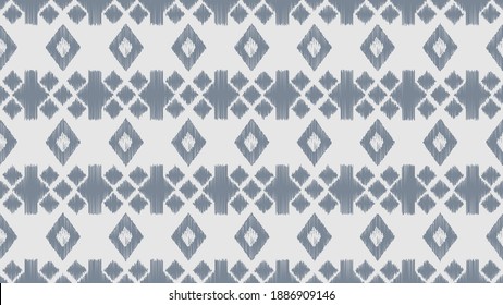 el patrón étnico geométrico es fluido. composición oriental de color. ilustración vectorial. diseño de papel pintado, fondo, tela, cortina, alfombra, ropa, ikat, batik.