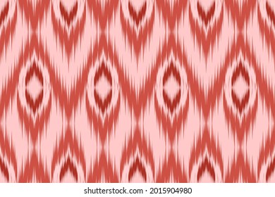 Ikat geometric folklore ornament. Tribal ethnic vector texture. Seamless striped pattern in Aztec style. Figure tribal embroidery. Indian, Scandinavian, Gyp sy, Mexican, folk pattern.ikat pattern.