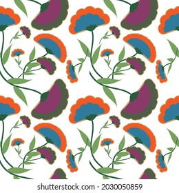 Ikat geometric folklore ornament. Tribal ethnic vector texture. Seamless striped pattern in Aztec style. Figure tribal embroidery. Indian, Scandinavian, Gypsy, Mexican, folk pattern.