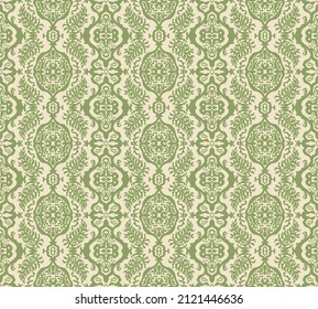 Ikat geometric folklore ornament. Tribal ethnic vector texture. Seamless striped pattern in Aztec style. Figure tribal embroidery. Indian, Scandinavian, Gypsy, Mexican, folk pattern.