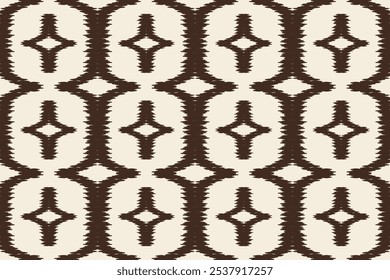 Ornamento geométrico del folclore de Ikat.  Textura étnica tribal. Patrón de rayas sin costuras en estilo azteca. Diseño abstracto del bordado de Ikat para la textura, tela, ropa, envoltura, decoración