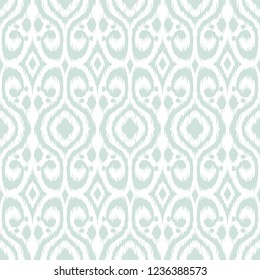 Ikat geometric folklore pattern. Ethnic folk ornament texture. Tribal mengikat textile. Aztec, Indian, Scandinavian, Gypsy or Mexican fabric.