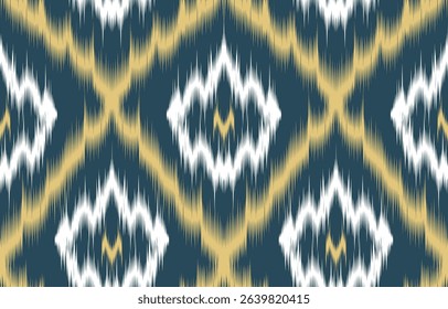 Ikat geometric oriental ethnic pattern design.
ikat design for ethnic pattern boho seam fabric textile or native geometric and fabric ikat style vector wallpaper motif Illustrator .