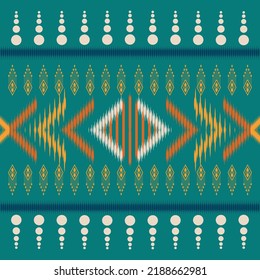 ikat geometric pattern modern Aztec tribal fabric. Uzbek ikat pattern-traditional silk fabric in Uzbekistan. Folk embroidery, Indian, Scandinavian, Gypsy, Mexican, African rug, wallpaper.