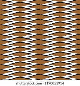 Ikat geometric pattern with tribal background vector texture. Seamless striped motif in Aztec symbol. Hand drawn ethnic with Indian, Scandinavian, Gypsy, Mexican, folk patterns for fashion print.