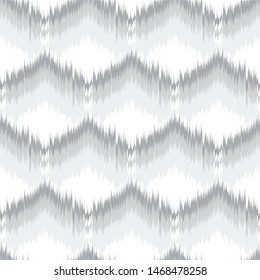 Ikat geometric seamless texture. Abstract background.