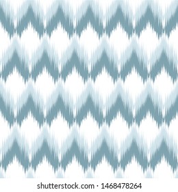 Ikat geometric seamless texture. Abstract background.
