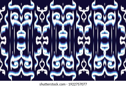 Ikat Geometrical line pattern lined with textiles like embroidered cloth ep4.Used to decorate carpets, clothes, shoes, bags, curtains, textiles or other 