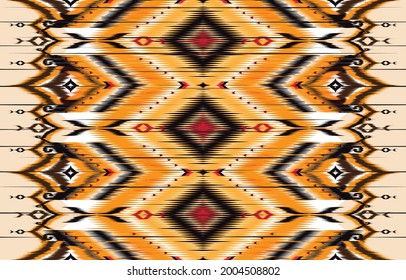 Ikat Indian seamless pattern design for fabric textile. 
Molde patron abstracts . Aztec, boho, geometric, fabric, 
ethnic, ikat, native, tribal, carpet, mandala, African,
American chevron vector.