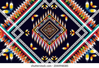 Ikat Indian seamless pattern design for fabric textile. 
Molde patron abstracts . Aztec, boho, geometric, fabric, 
ethnic, ikat, native, tribal, carpet, mandala, African,
American chevron vector.
