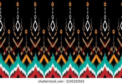 Ikat Indian seamless pattern design for fabric textile. 
Molde patron abstracts . Aztec, boho, geometric, fabric, 
ethnic, ikat, native, tribal, carpet, mandala, African,
American chevron vector.
