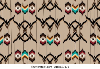 Ikat Indian seamless pattern design for fabric textile. 
Molde patron abstracts . Aztec, boho, geometric, fabric, 
ethnic, ikat, native, tribal, carpet, mandala, African,
American chevron vector.
