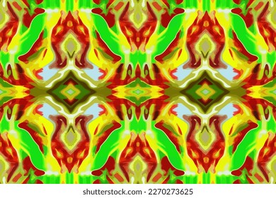 Ikat jamaica seamless pattern abstract traditional folk old ancient antique tribal ethnic Ikat jamaica graphic line. Ornate elegant luxury vintage retro style for texture textile fabric background.