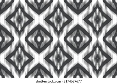 ikat motif ikat pattern vector black and white ethnic pattern philippine textile