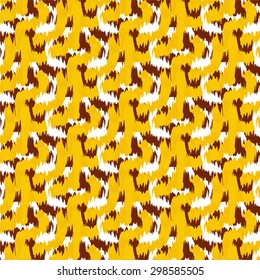 Ikat Ogee Background Pattern