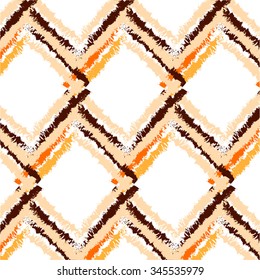 Ikat Ogee Background Pattern
