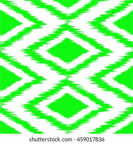 Ikat Ogee Background Pattern