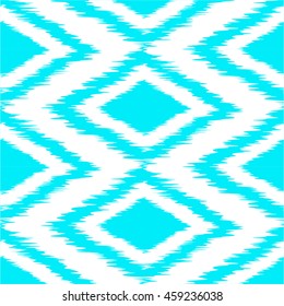 Ikat Ogee Background Pattern