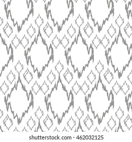 Ikat Ogee Background Pattern