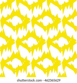 Ikat Ogee Background Pattern