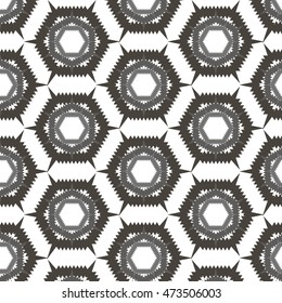 Ikat Ogee Background Pattern