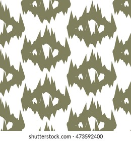 Ikat Ogee Background Pattern