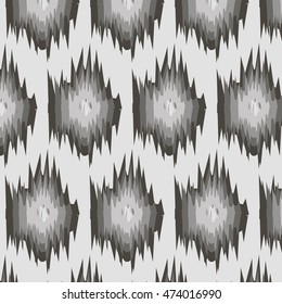 Ikat Ogee Background Pattern
