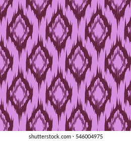 Ikat Ogee Background Pattern